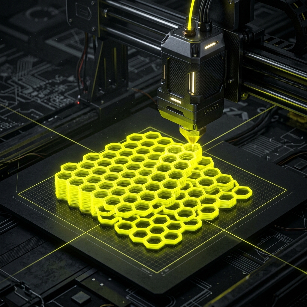 Produstra 3D Printing Illustration